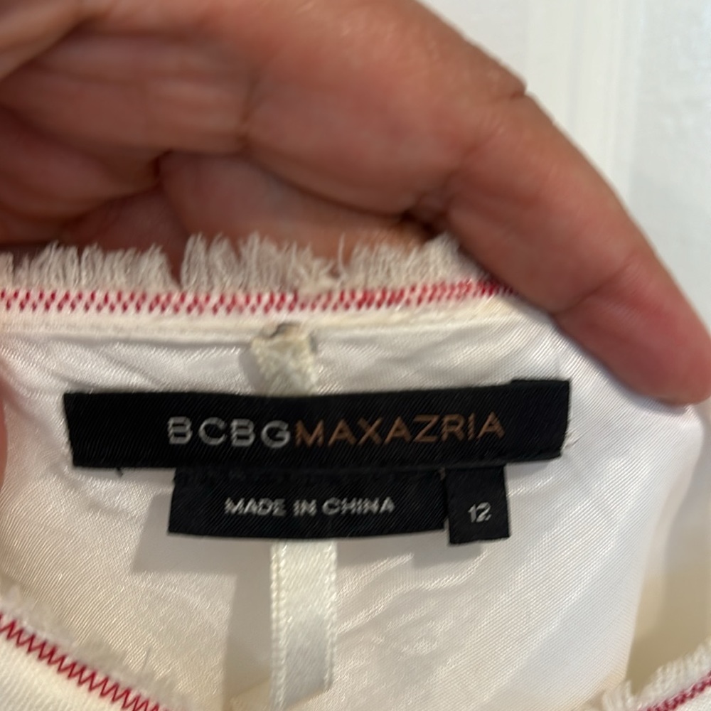 Vintage BCBG Maxazria Linen Sundress - Picture 5 of 12